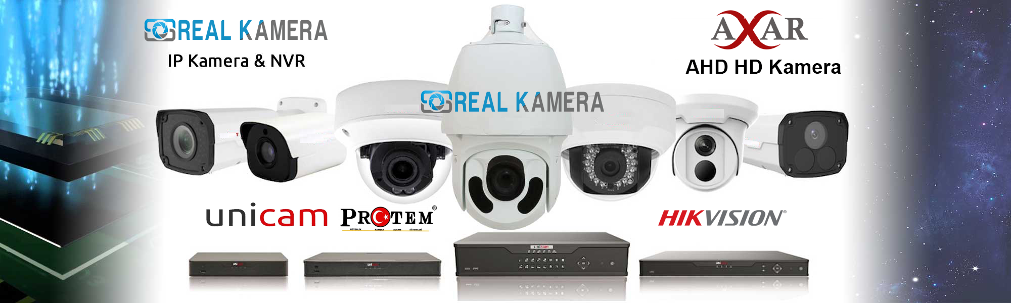 Güvenlik kamera setleri