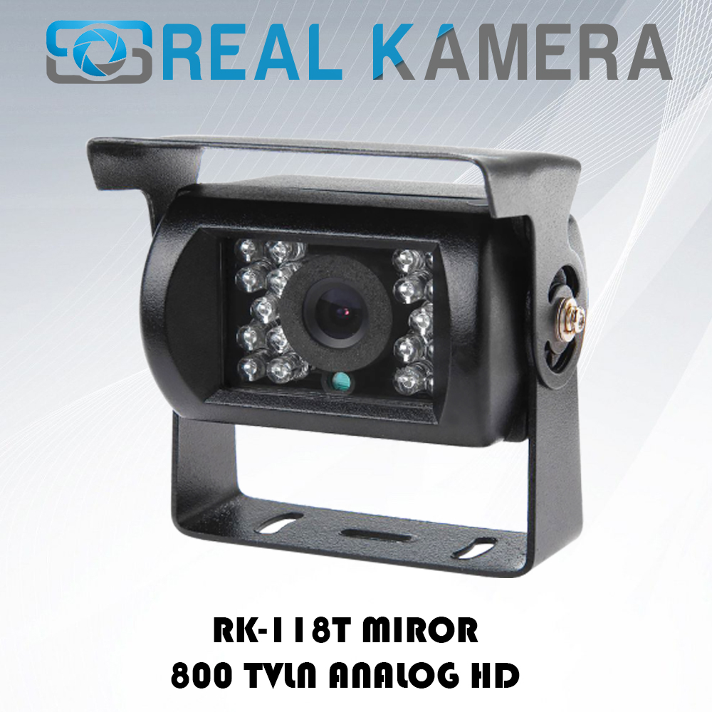 RK-118T 800 TVLine Analog Gece Görüşlü Geri Görüş Araç Kamerası